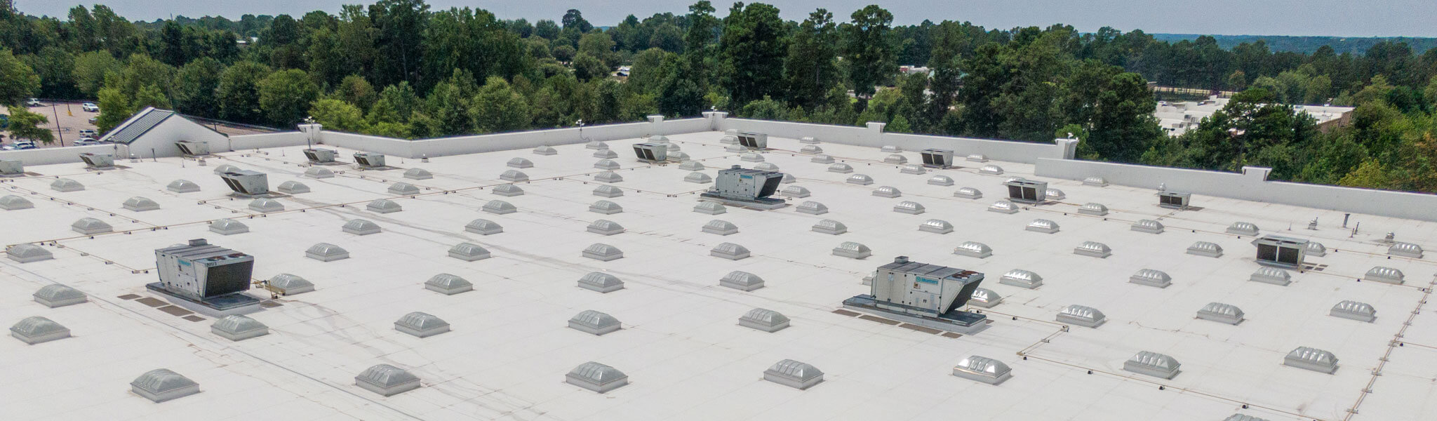 Commercial Roof Drone Inspection