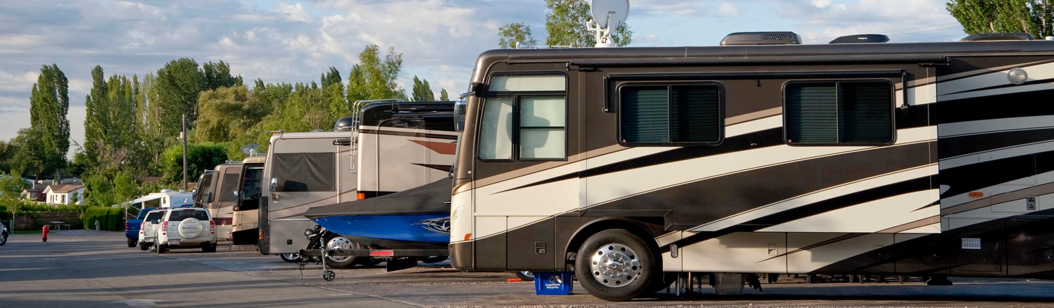 Wohnmobilparkplatz, British Columbia, Kanada